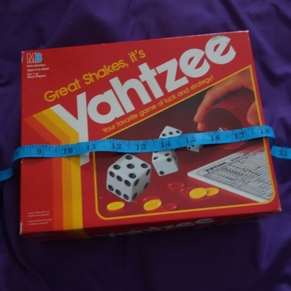 Vintage 1991 Milton Bradley Yahtzee  950 Ages 8 to Adult For 1 or More Players - Picture 6 of 16